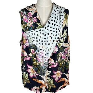 Soft Surroundings Flor De‎ Pluma Tank Women's Size 1X